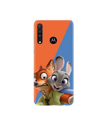 Cartoon Mobile Back Case for Moto G8 Plus (Design - 346)