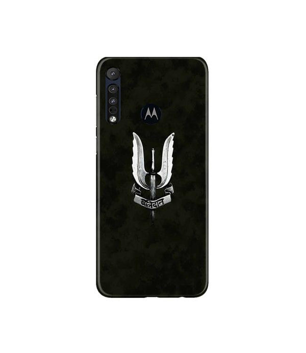 Balidaan Mobile Back Case for Moto G8 Plus (Design - 355)