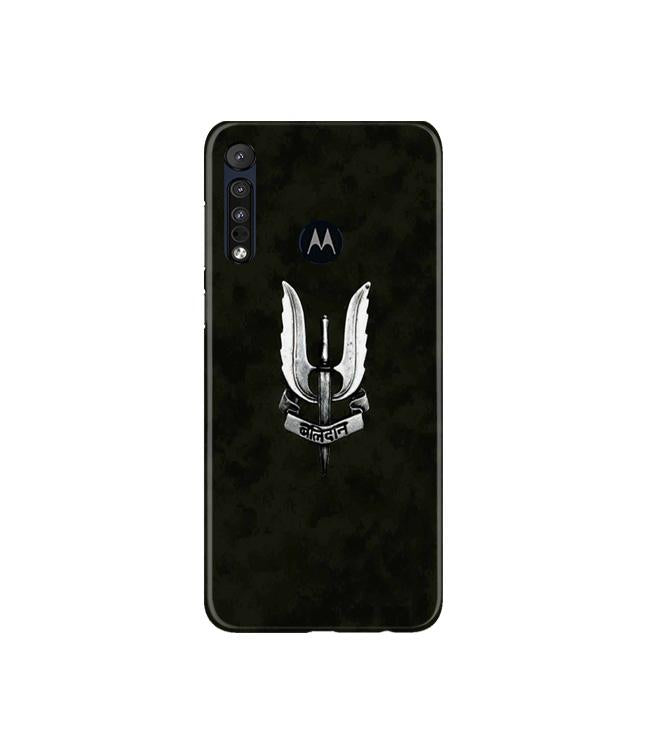 Balidaan Mobile Back Case for Moto G8 Plus (Design - 355)