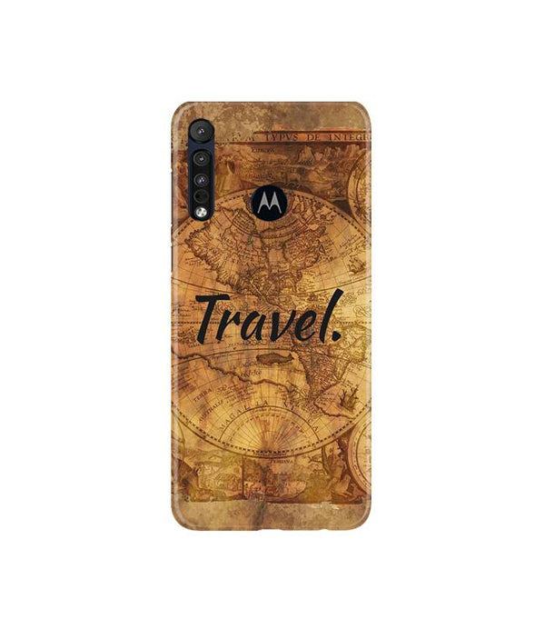 Travel Mobile Back Case for Moto G8 Plus (Design - 375)
