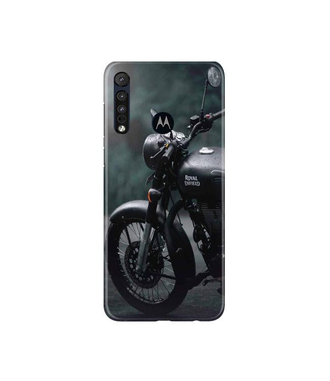 Royal Enfield Mobile Back Case for Moto G8 Plus (Design - 380)