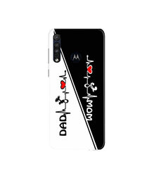 Love Mom Dad Mobile Back Case for Moto G8 Plus (Design - 385)