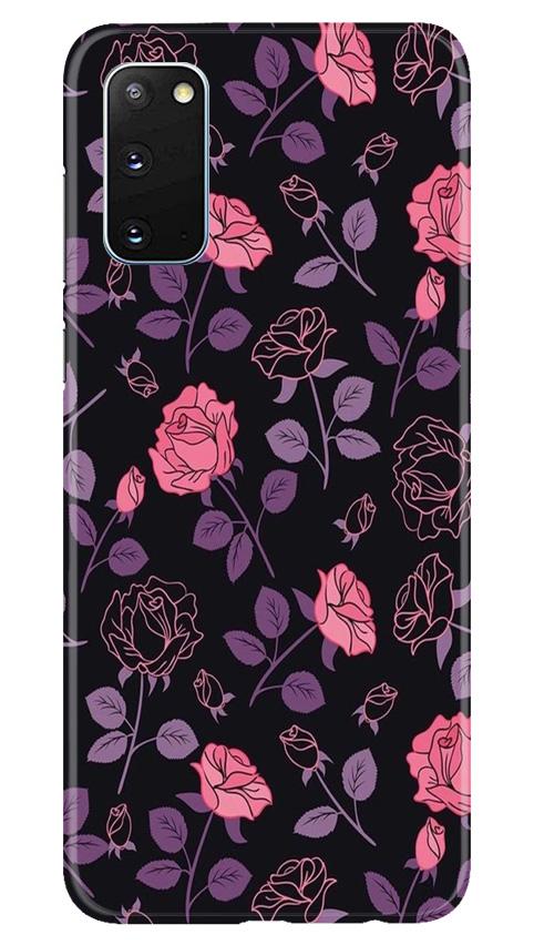 Rose Pattern Case for Samsung Galaxy S20
