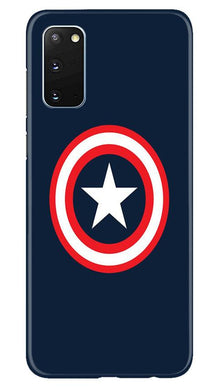 Captain America Mobile Back Case for Samsung Galaxy S20 (Design - 42)
