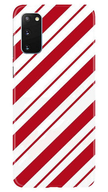 Red White Mobile Back Case for Samsung Galaxy S20 (Design - 44)