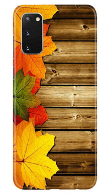 Wooden look3 Mobile Back Case for Samsung Galaxy S20 (Design - 61)