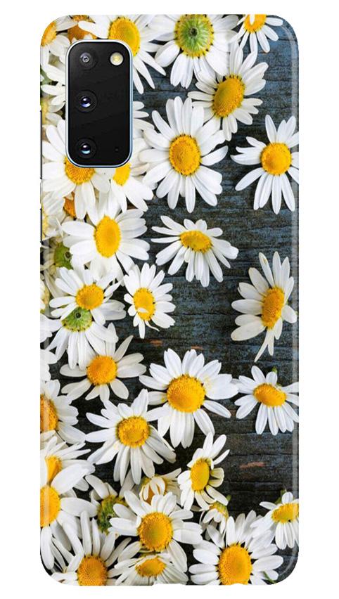 White flowers2 Case for Samsung Galaxy S20