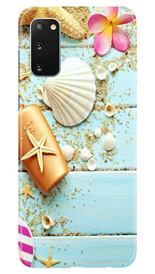 Sea Shells Mobile Back Case for Samsung Galaxy S20 (Design - 63)