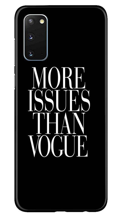 More Issues than Vague Case for Samsung Galaxy S20