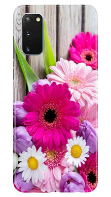 Coloful Daisy2 Mobile Back Case for Samsung Galaxy S20 (Design - 76)