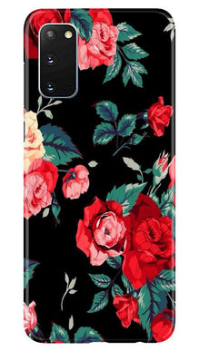 Red Rose2 Mobile Back Case for Samsung Galaxy S20 (Design - 81)