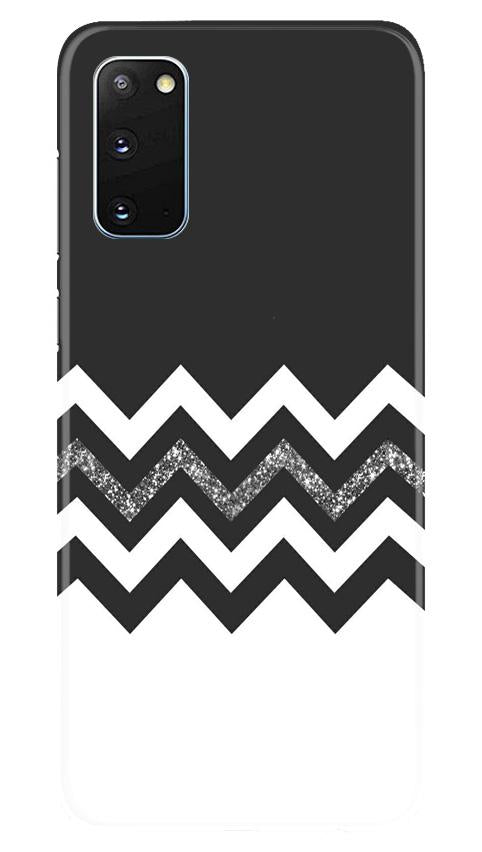 Black white Pattern2Case for Samsung Galaxy S20
