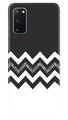 Black white Pattern2Case for Samsung Galaxy S20