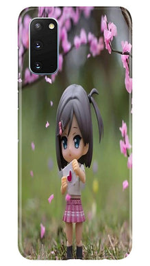 Cute Girl Mobile Back Case for Samsung Galaxy S20 (Design - 92)