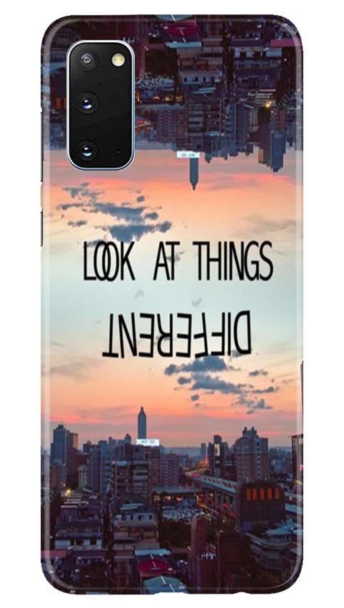 Look at things different Case for Samsung Galaxy S20