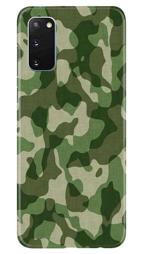 Army Camouflage Case for Samsung Galaxy S20(Design - 106)