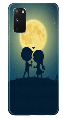 Love Couple Mobile Back Case for Samsung Galaxy S20  (Design - 109)