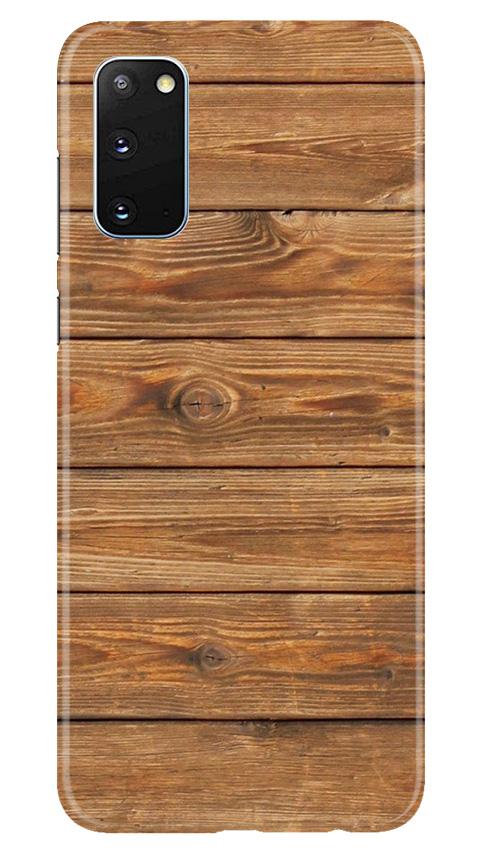 Wooden Look Case for Samsung Galaxy S20(Design - 113)