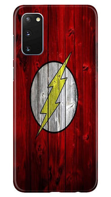 Flash Superhero Mobile Back Case for Samsung Galaxy S20  (Design - 116)