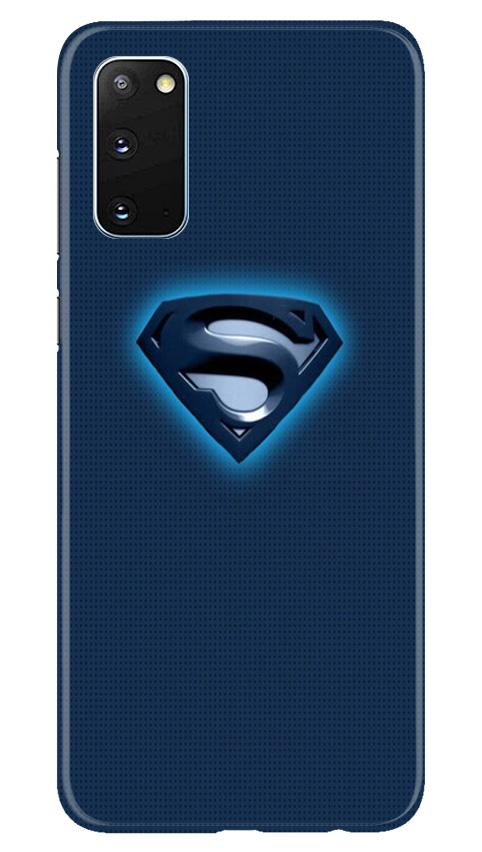 Superman Superhero Case for Samsung Galaxy S20  (Design - 117)
