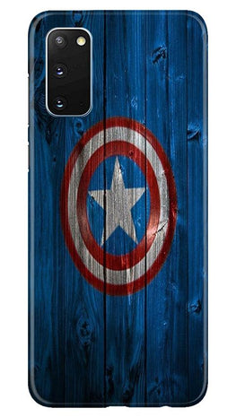 Captain America Superhero Case for Samsung Galaxy S20(Design - 118)