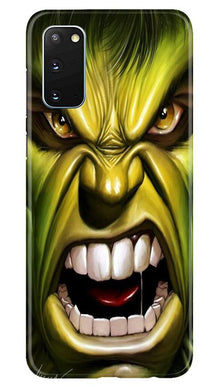 Hulk Superhero Mobile Back Case for Samsung Galaxy S20  (Design - 121)