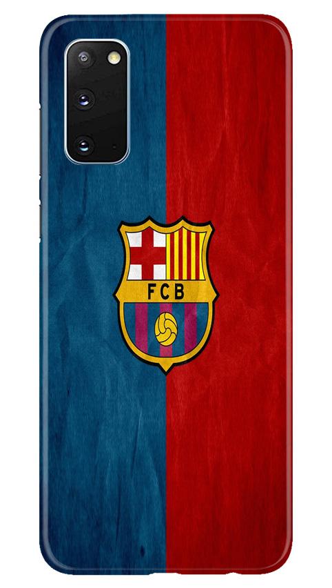 FCB Football Case for Samsung Galaxy S20  (Design - 123)