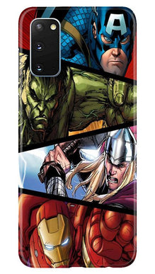 Avengers Superhero Mobile Back Case for Samsung Galaxy S20  (Design - 124)