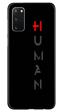 Human Mobile Back Case for Samsung Galaxy S20  (Design - 141)