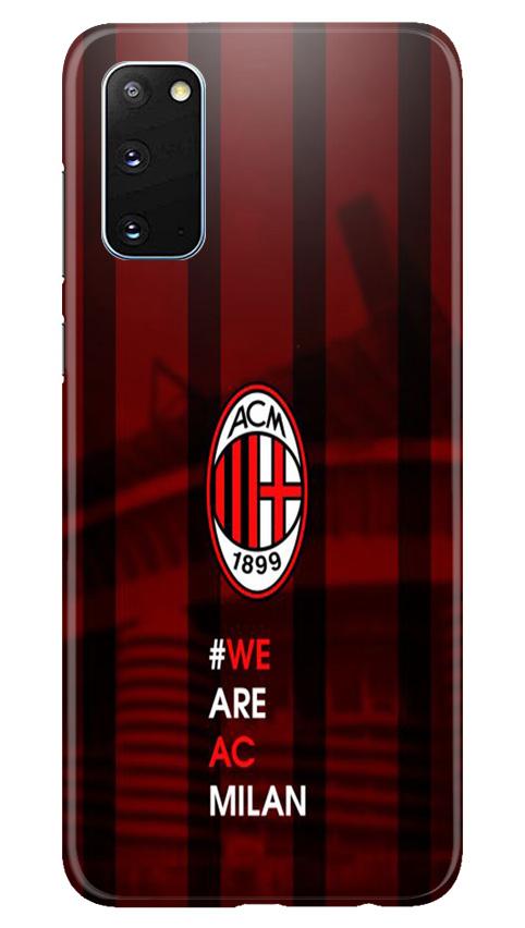 AC Milan Case for Samsung Galaxy S20  (Design - 155)