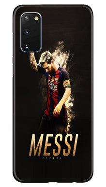 Messi Mobile Back Case for Samsung Galaxy S20  (Design - 163)