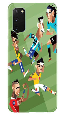 Football Mobile Back Case for Samsung Galaxy S20  (Design - 166)