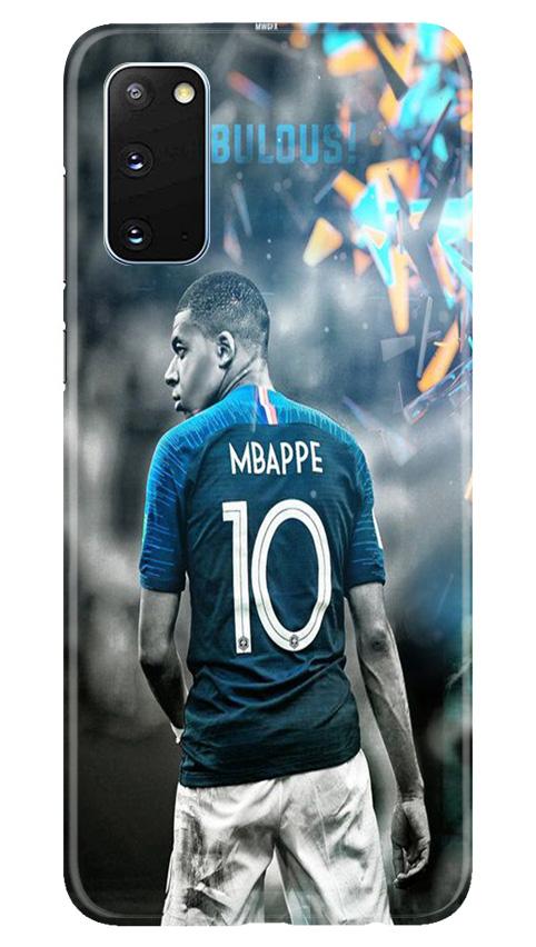 Mbappe Case for Samsung Galaxy S20  (Design - 170)