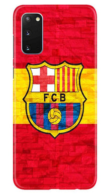 FCB Football Mobile Back Case for Samsung Galaxy S20  (Design - 174)