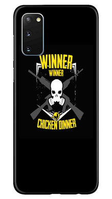 Winner Winner Chicken Dinner Mobile Back Case for Samsung Galaxy S20  (Design - 178)