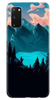 Mountains Mobile Back Case for Samsung Galaxy S20 (Design - 186)