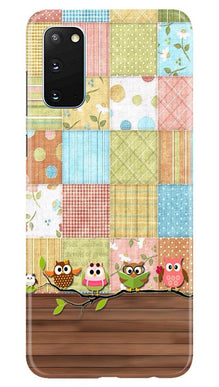 Owls Mobile Back Case for Samsung Galaxy S20 (Design - 202)