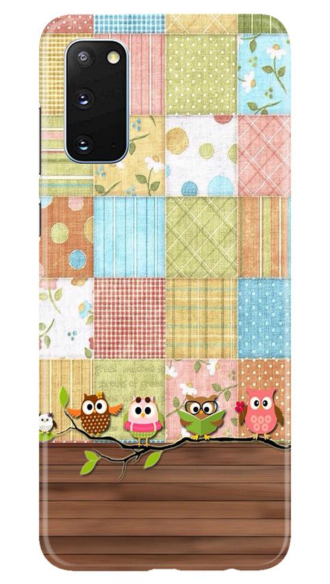 Owls Case for Samsung Galaxy S20 (Design - 202)
