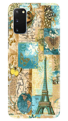 Travel Eiffel Tower Mobile Back Case for Samsung Galaxy S20 (Design - 206)
