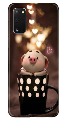 Cute Bunny Mobile Back Case for Samsung Galaxy S20 (Design - 213)