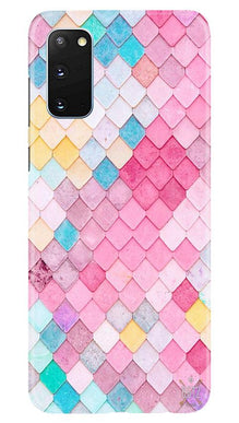 Pink Pattern Mobile Back Case for Samsung Galaxy S20 (Design - 215)