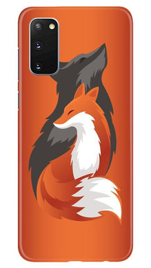 Wolf  Mobile Back Case for Samsung Galaxy S20 (Design - 224)