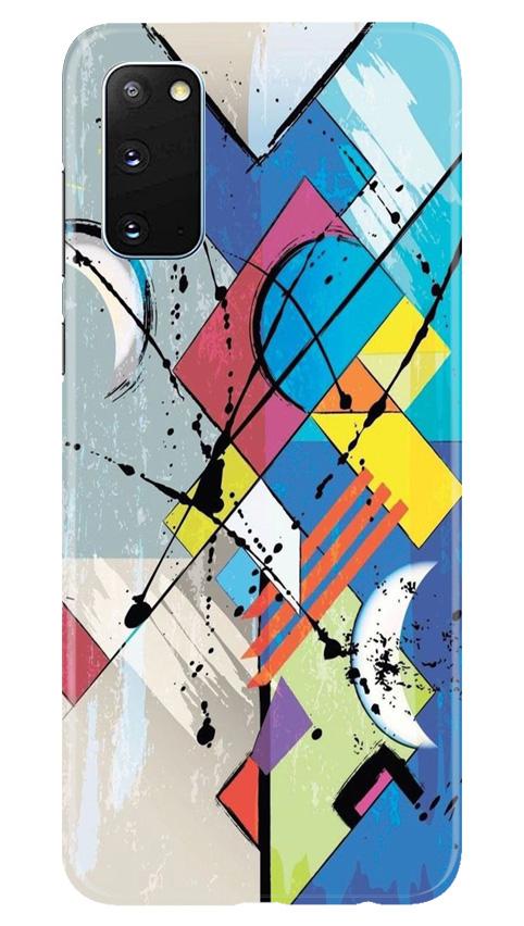 Modern Art Case for Samsung Galaxy S20 (Design No. 235)