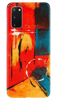 Modern Art Mobile Back Case for Samsung Galaxy S20 (Design - 239)