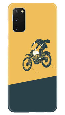 Bike Lovers Mobile Back Case for Samsung Galaxy S20 (Design - 256)