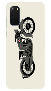 MotorCycle Mobile Back Case for Samsung Galaxy S20 (Design - 259)