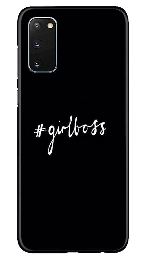 #GirlBoss Case for Samsung Galaxy S20 (Design No. 266)