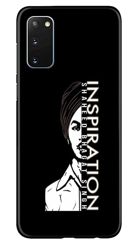 Bhagat Singh Mobile Back Case for Samsung Galaxy S20 (Design - 329)