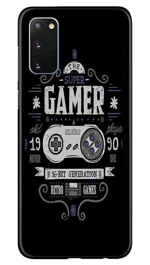 Gamer Mobile Back Case for Samsung Galaxy S20 (Design - 330)