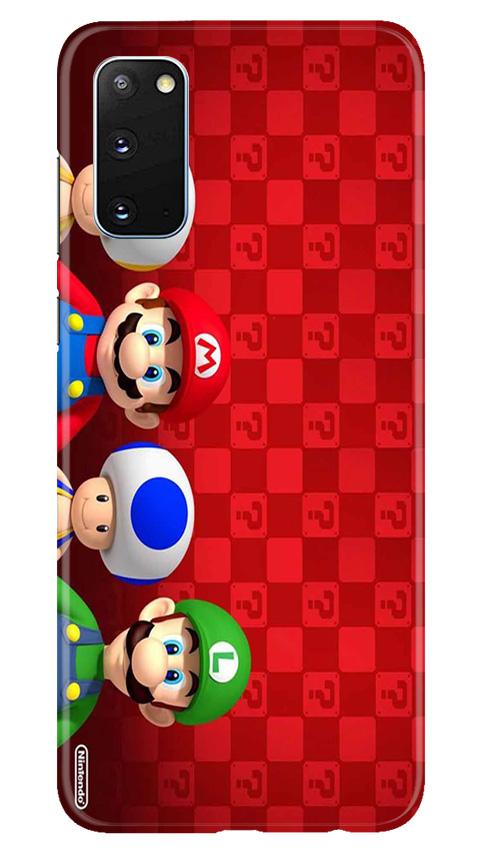 Mario Mobile Back Case for Samsung Galaxy S20 (Design - 337)